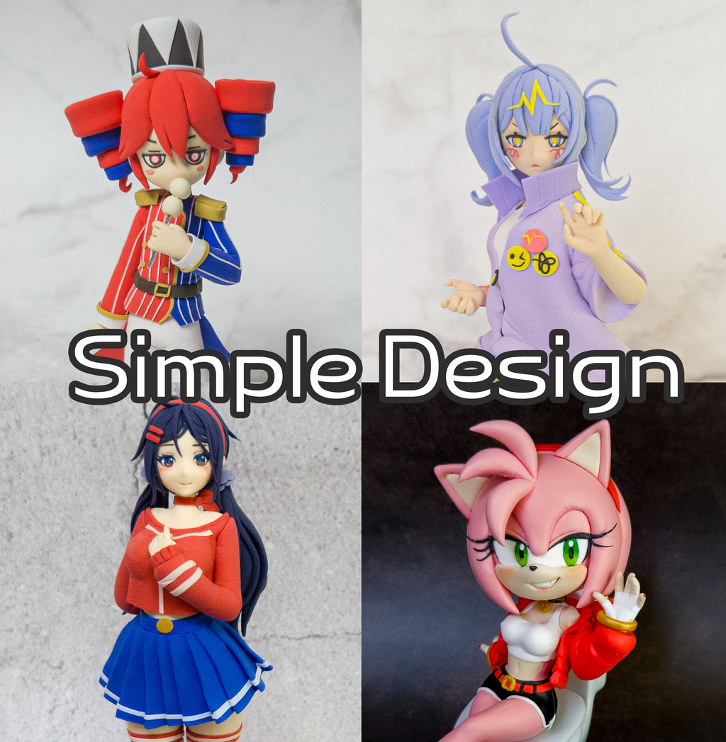 Custom Handmade Clay Figurine Commission