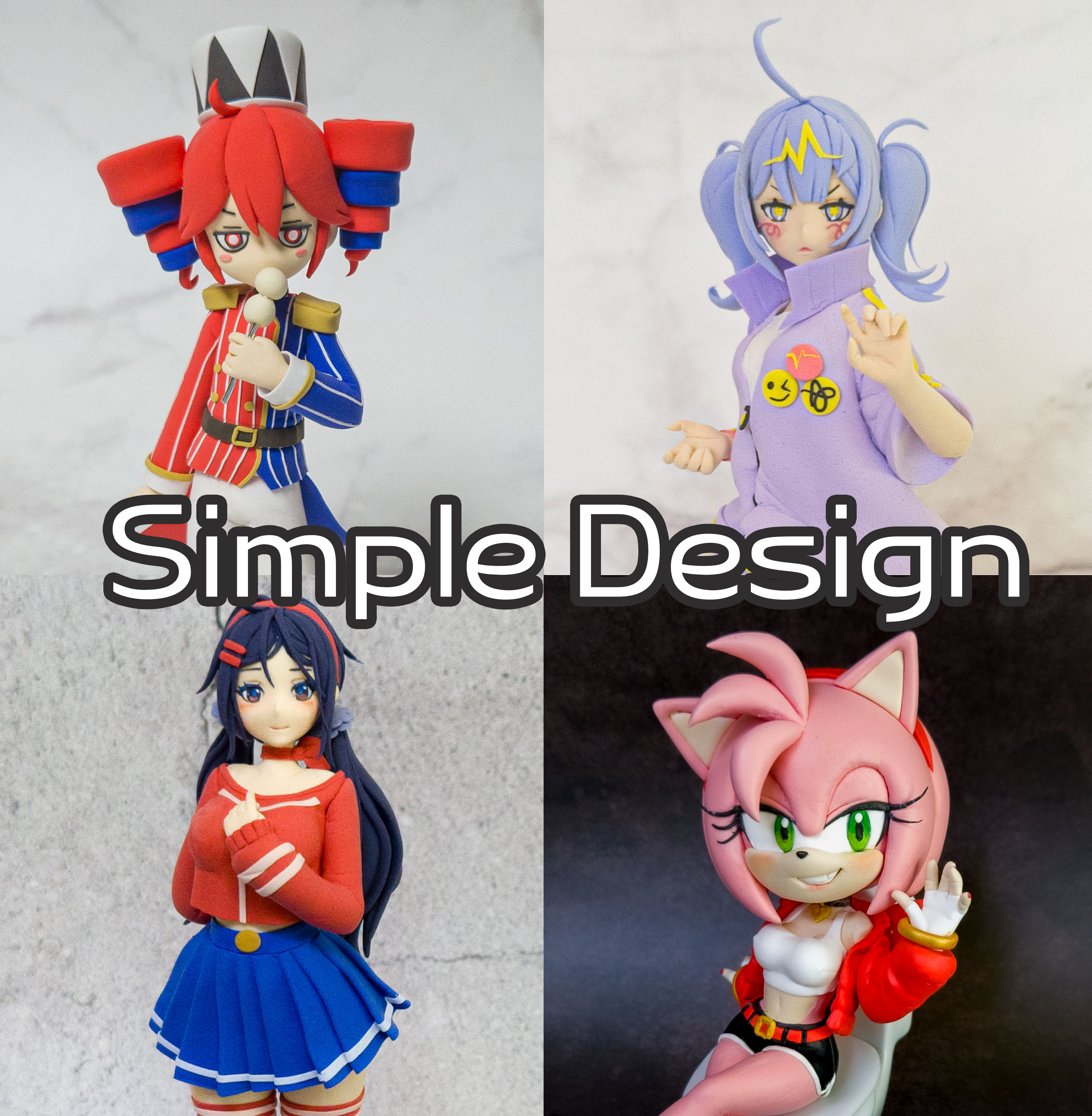 Custom Handmade Clay Figurine Commission