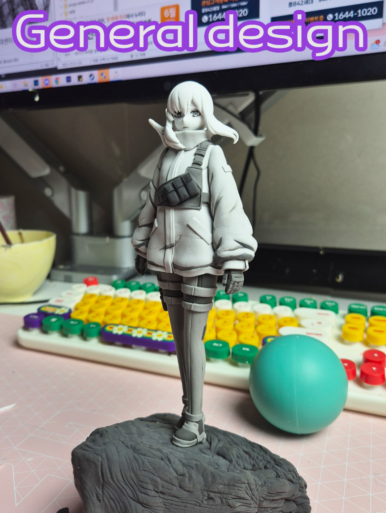 Custom Handmade Clay Figurine Commission